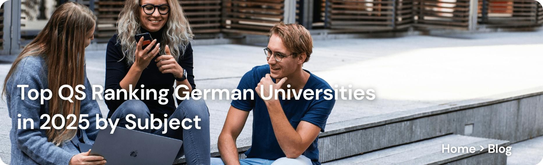 Germany Top 10 Ranking Top QS Ranking German Universities in 2025 by Subject